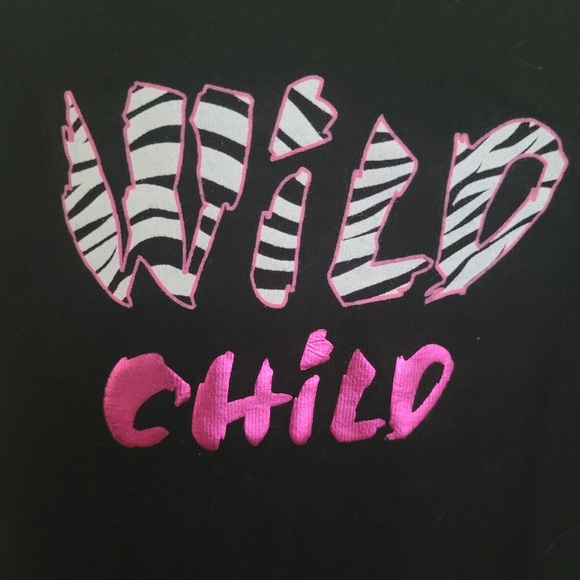 Wild Child Black Pink Zebra Tulled Dress Size 12 Months? - Picture 2 of 5